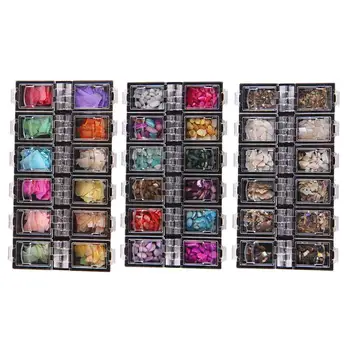 3 Sets Nail Art Accessories Preserved Mixed Unique DIY Manicure Decor for Women DIY 
3 Sets Nail Art Accessories Preserved Mixed Unique DIY Manicure Decor for Women DIY