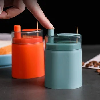 1PCS Creative automatic pop-up toothpick holder portable toothpick container restaurant household table toothpick storage box
1PCS Creative automatic pop-up toothpick holder portable toothpick container restaurant household table toothpick storage box