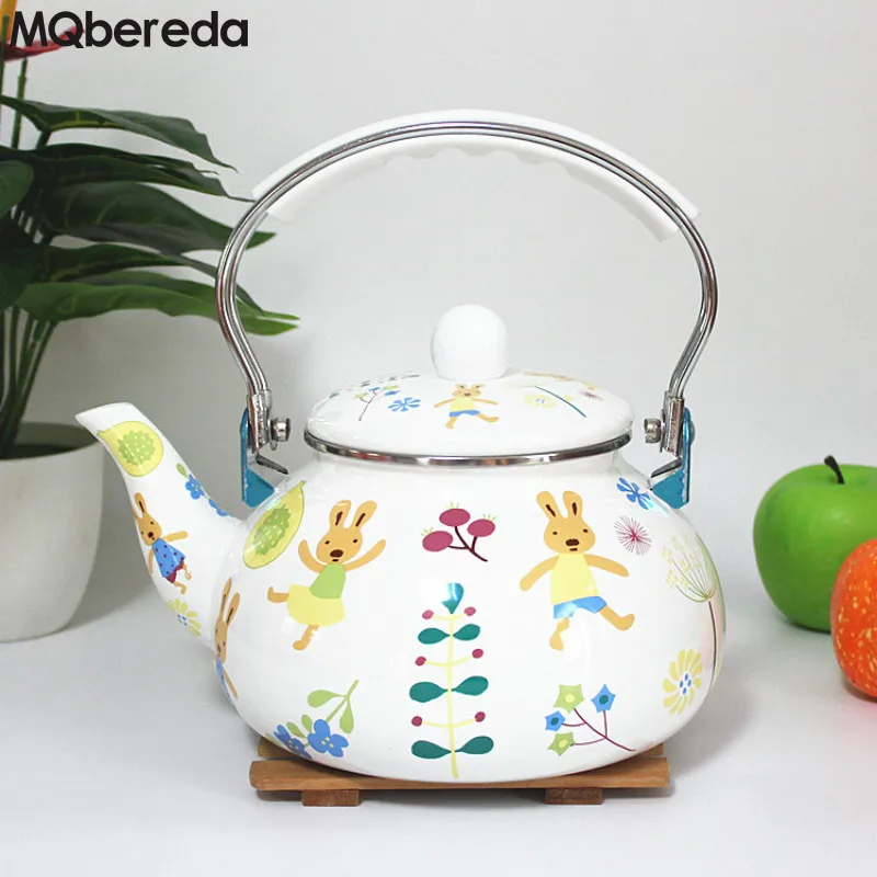 New Year High Quality 2.4L Tea Kettle Cartoon Sugar Rabbit Upset Enamel Water Kettle Cool Teapot Tea Pot
New Year High Quality 2.4L Tea Kettle Cartoon Sugar Rabbit Upset Enamel Water Kettle Cool Teapot Tea Pot