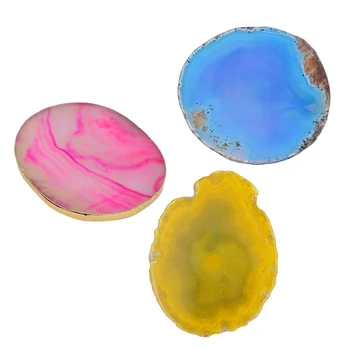 3set 60-80mm Agate Polished Geode Quartz Crystal Slices Home Decor Ornaments
3set 60-80mm Agate Polished Geode Quartz Crystal Slices Home Decor Ornaments