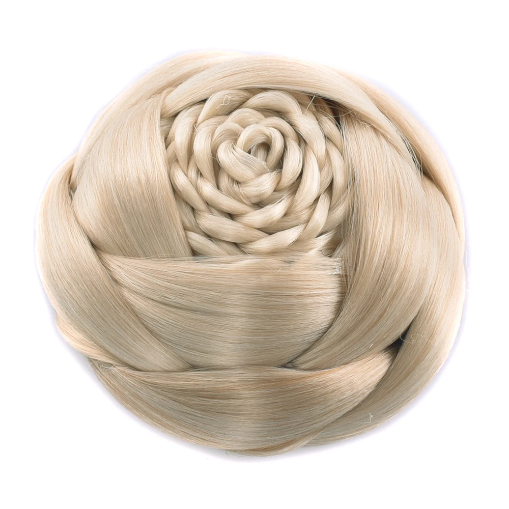 Soowee Brown Blonde Braided Clip In Fake Hair Buns Synthetic Hair Chignon Fast Donut Bun Hairpieces for Women
Soowee Brown Blonde Braided Clip In Fake Hair Buns Synthetic Hair Chignon Fast Donut Bun Hairpieces for Women