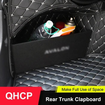 QHCP Car Rear Trunk Side Baffle Storage Baffle Clapboard Partition Flocking Surface Black Stowing Tidying For Toyota Avalon 2019
QHCP Car Rear Trunk Side Baffle Storage Baffle Clapboard Partition Flocking Surface Black Stowing Tidying For Toyota Avalon 2019