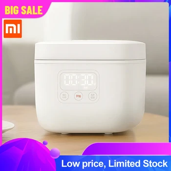 Xiaomi Mijia Electric Rice Cooker 1.6L LED Screen Smart Home Alloy Cast Iron Cooker Multicooker Kitchen Cooking Tool APP Control
Xiaomi Mijia Electric Rice Cooker 1.6L LED Screen Smart Home Alloy Cast Iron Cooker Multicooker Kitchen Cooking Tool APP Control
