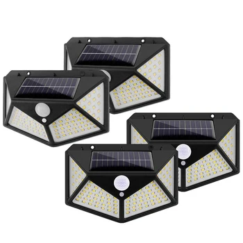 4PCS Solar Lights 100 LED Motion Sensor Light 3 Mode Night Light Solar Powered for Step Stair Garden Fence Driveway
4PCS Solar Lights 100 LED Motion Sensor Light 3 Mode Night Light Solar Powered for Step Stair Garden Fence Driveway