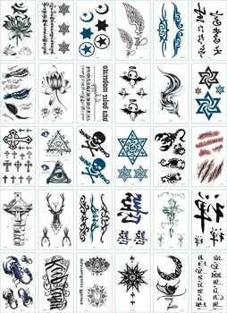 30pcs Temporary Tatoo Fake Tattoo Sticker Star Triangle eye Mandala Lotus Waterproof Tattoos Tatouage Art For Women Girl Men
30pcs Temporary Tatoo Fake Tattoo Sticker Star Triangle eye Mandala Lotus Waterproof Tattoos Tatouage Art For Women Girl Men
