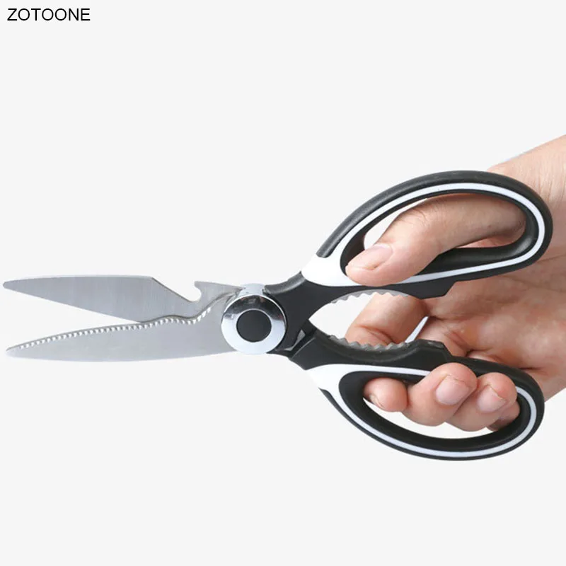 High Quality Sewing Tools Stainless Steel Kitchen Scissors Multi Purpose Shears Tool for Meat Vegetables Herbs DIY Scissor G
High Quality Sewing Tools Stainless Steel Kitchen Scissors Multi Purpose Shears Tool for Meat Vegetables Herbs DIY Scissor G