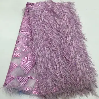 African Fashion Tassel Lace Fabric 2020 High Quality French Embroidered Tulle Lace For Nigerian Wedding Party Dress
African Fashion Tassel Lace Fabric 2020 High Quality French Embroidered Tulle Lace For Nigerian Wedding Party Dress