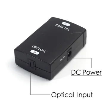 Digital to Analog 5.1 channel Stereo Audio Converter Fiber Coaxial Signal Converter HD Sampling Optical Audio Signals splitter
Digital to Analog 5.1 channel Stereo Audio Converter Fiber Coaxial Signal Converter HD Sampling Optical Audio Signals splitter