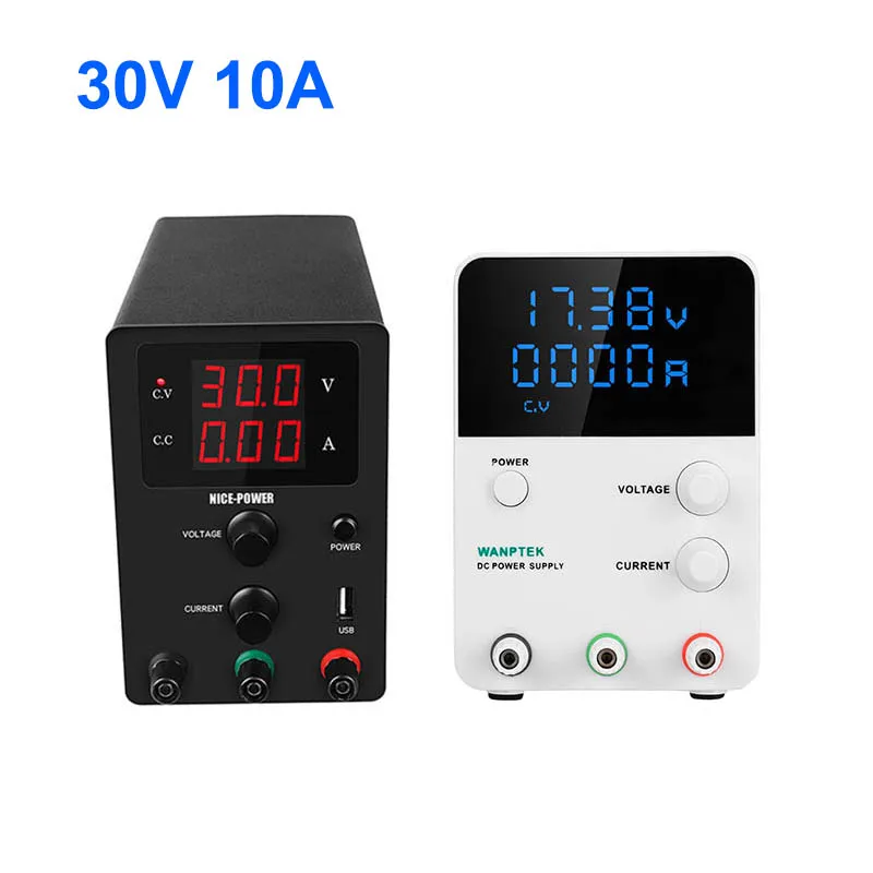 New High-precision Voltage Regulated Lab Switching Power Supply 30V 10A Power Supplies Adjustable Voltage And Current Regulator
New High-precision Voltage Regulated Lab Switching Power Supply 30V 10A Power Supplies Adjustable Voltage And Current Regulator