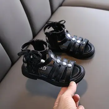 2020 Kids Girls Summer Shoe Little Girls Sandals Leather Big Children Gladiator Princess Beach Sandals 3 4 5 6 7 8 9 10 11 12
2020 Kids Girls Summer Shoe Little Girls Sandals Leather Big Children Gladiator Princess Beach Sandals 3 4 5 6 7 8 9 10 11 12