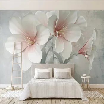 milofi custom large wallpaper mural creative new flower 3d three-dimensional relief flower TV background wall
milofi custom large wallpaper mural creative new flower 3d three-dimensional relief flower TV background wall