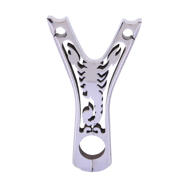 Stainless Steel Slingshot Hunting Catapult Archery Slingbow Scorpion Shape Sling Shot Round Rubber Band Outdoor Shooting Target
Stainless Steel Slingshot Hunting Catapult Archery Slingbow Scorpion Shape Sling Shot Round Rubber Band Outdoor Shooting Target
