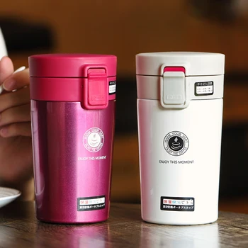 Coffee Mug 304 Stainless Steel Thermos Bottle Tumbler Cups Vacuum Flask Thermal Water Tea Mug Thermo cup 380ML
Coffee Mug 304 Stainless Steel Thermos Bottle Tumbler Cups Vacuum Flask Thermal Water Tea Mug Thermo cup 380ML