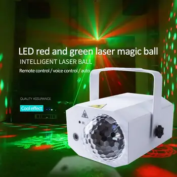 Stage Sound Control Strobe Stage Light DJ KTV Projector Party Remote Control LED Magic Ball Light
Stage Sound Control Strobe Stage Light DJ KTV Projector Party Remote Control LED Magic Ball Light