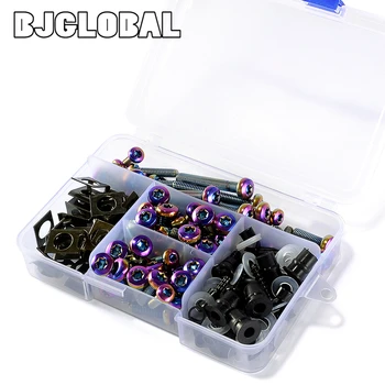 Universal Fairing Bolts Spire Speed Kit Fastener Clips Screw Spring Nuts For Honda CRF 450 1000 CR CRF XR XL 85 125 250 500 CBR
Universal Fairing Bolts Spire Speed Kit Fastener Clips Screw Spring Nuts For Honda CRF 450 1000 CR CRF XR XL 85 125 250 500 CBR