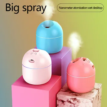 220ML USB Portable Ultrasonic Humidifier with LED Light Mini Mist Maker Fogger Water Diffuser for Home Car Humidificador Difusor
220ML USB Portable Ultrasonic Humidifier with LED Light Mini Mist Maker Fogger Water Diffuser for Home Car Humidificador Difusor