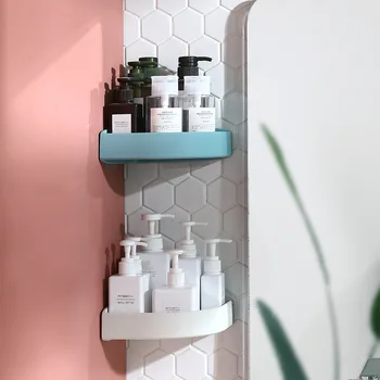 Triangle shelf, no hole in bathroom storage rack, no mark on Wall wall shelf
Triangle shelf, no hole in bathroom storage rack, no mark on Wall wall shelf