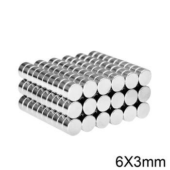 200~2000PCS 6x3 mm Bulk Sheet Neodymium Magnet 6mmx3mm Small Round Powerful NdFeB Magnets 6x3mm Rare Earth Magnets 6*3 mm 
200~2000PCS 6x3 mm Bulk Sheet Neodymium Magnet 6mmx3mm Small Round Powerful NdFeB Magnets 6x3mm Rare Earth Magnets 6*3 mm