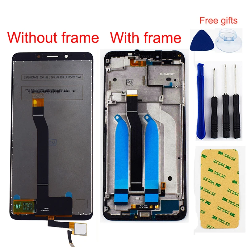 5.45 inch LCD For Xiaomi Redmi 6 LCD Display Touch Screen Module Panel For Redmi 6A LCD Screen Sensor Glass Assembly With Frame
5.45 inch LCD For Xiaomi Redmi 6 LCD Display Touch Screen Module Panel For Redmi 6A LCD Screen Sensor Glass Assembly With Frame