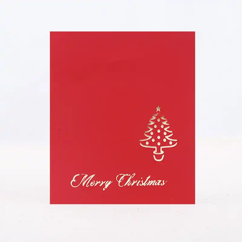 tree handmade diy new year new year greeting card romantic gift