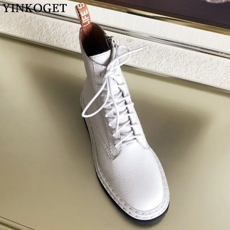 YINKOGET soft natural genuine leather fashion women boots ladies hot sale boots Autumn Winter leisure girl motorcycle boots
YINKOGET soft natural genuine leather fashion women boots ladies hot sale boots Autumn Winter leisure girl motorcycle boots