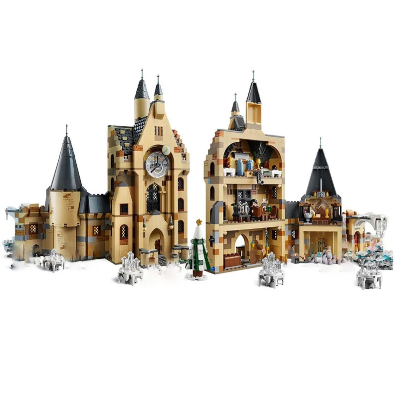 2019 NEW Moive Model Clock Tower Castle Set Building Blocks Movie Potter Model Kids Toys Compatible with 75948 Brinquedo
2019 NEW Moive Model Clock Tower Castle Set Building Blocks Movie Potter Model Kids Toys Compatible with 75948 Brinquedo