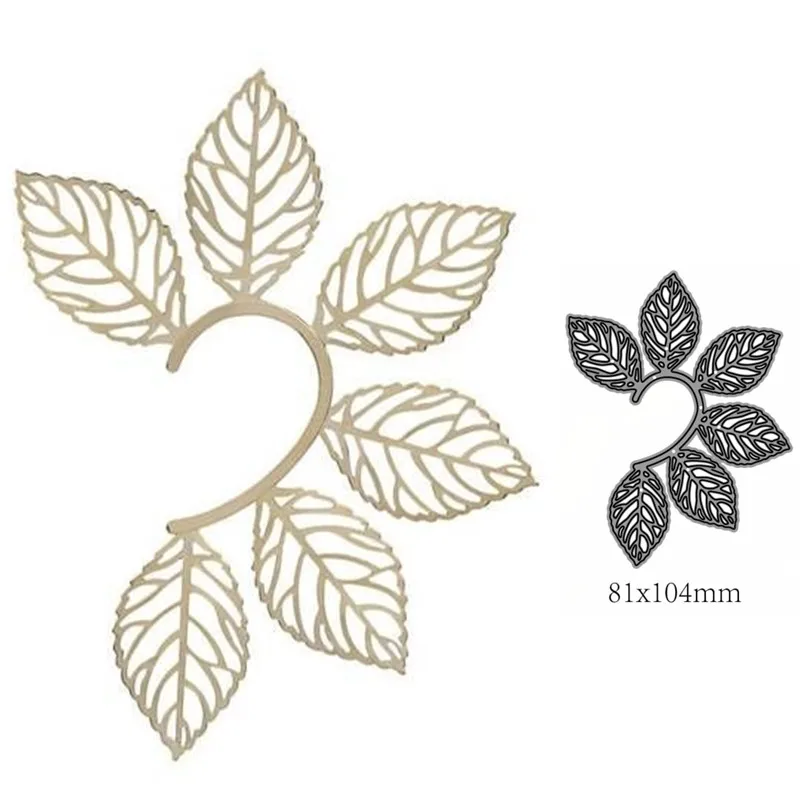 Металлические Вырубные штампы, форма для украшения листьев, для скрапбукинга, бумаги, рукоделия, ножа, форма, лезвие, перфоратор, трафареты 
Металлические Вырубные штампы, форма для украшения листьев, для скрапбукинга, бумаги, рукоделия, ножа, форма, лезвие, перфоратор, трафареты