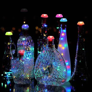 6PCS Solar Wine Bottle Lights Solar Energy Cork Shaped Valentine's Day LED Light Starry Light
6PCS Solar Wine Bottle Lights Solar Energy Cork Shaped Valentine's Day LED Light Starry Light
