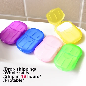 20Pcs/Pack Protable Disposable Soap Paper Clean Scented Slice Foaming Box Mini Paper Soap For Outdoor Travel Use 6 Colors
20Pcs/Pack Protable Disposable Soap Paper Clean Scented Slice Foaming Box Mini Paper Soap For Outdoor Travel Use 6 Colors