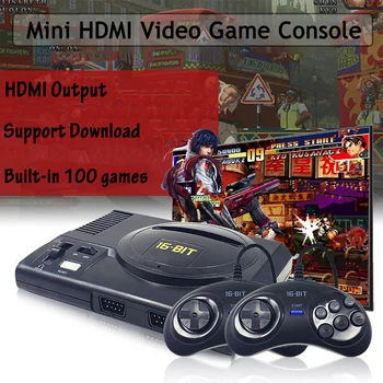 New Retro Super Classic Game for SEGA MD Mini TV 16 Bit Family TV Video Game Console Built-in 100 Games Handheld Gaming Player
New Retro Super Classic Game for SEGA MD Mini TV 16 Bit Family TV Video Game Console Built-in 100 Games Handheld Gaming Player