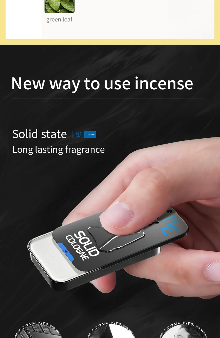 Hearn, perfume for men 10g French cologne long lasting, natural and fresh Hearn, perfume for men 10g French cologne long lasting, natural and fresh