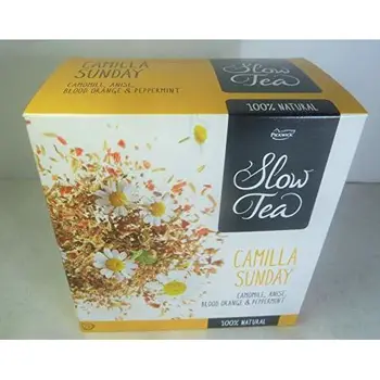 NETHERLANDS PICKWICK SLOW TEA BAG 75g CAMILLA SUNDAY TEA 100% NATURAL 25 SACHETS,FRESH
NETHERLANDS PICKWICK SLOW TEA BAG 75g CAMILLA SUNDAY TEA 100% NATURAL 25 SACHETS,FRESH