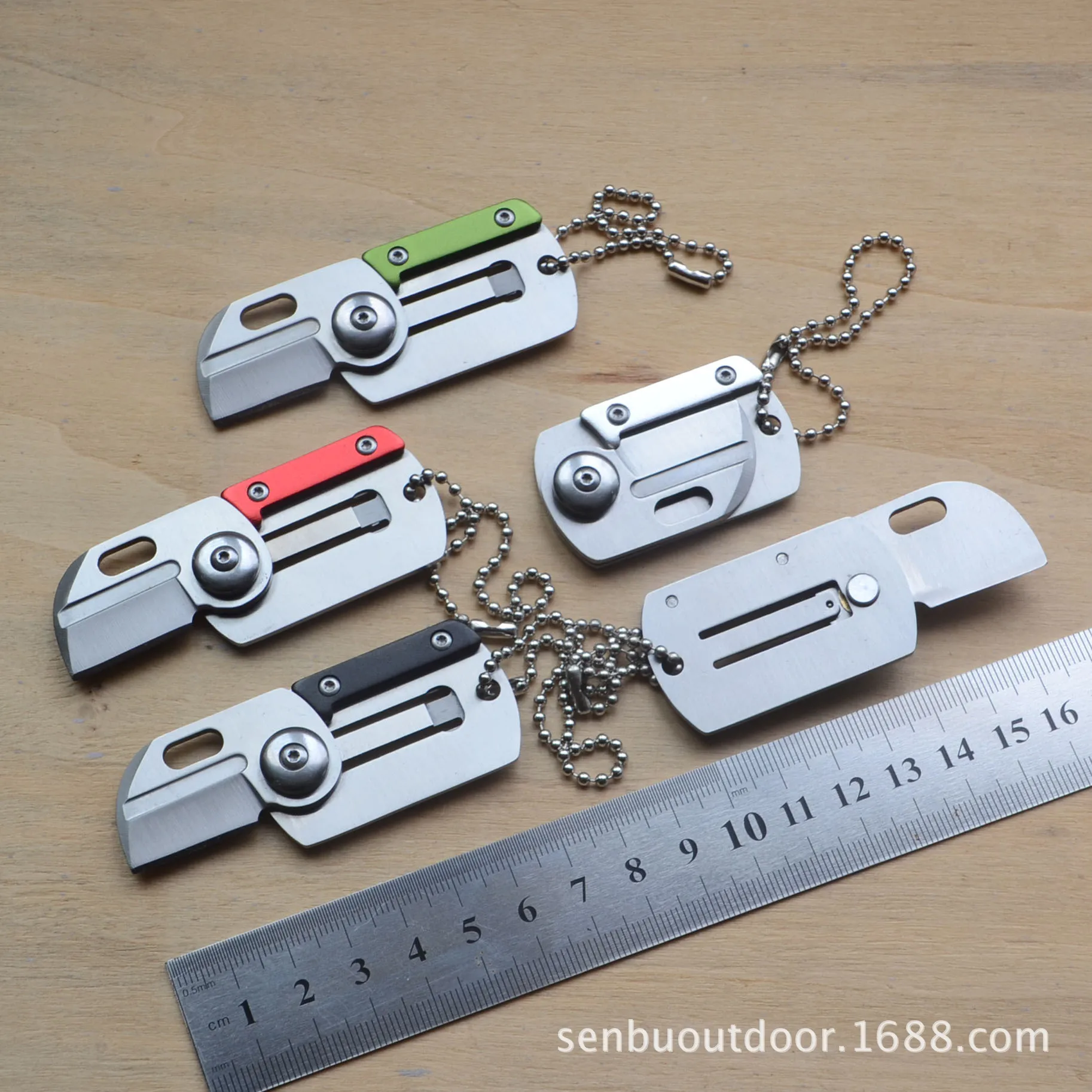 Cross Border Supply of Goods Exquisite Sharp Dog Tag Knife Keychain Folding Knife EDC Carry-on Pocket Gadget Knife
Cross Border Supply of Goods Exquisite Sharp Dog Tag Knife Keychain Folding Knife EDC Carry-on Pocket Gadget Knife