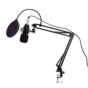 43 X 21 X 8.5cm Condenser Microphone 2.5m Audio Cable Recording Or Video Production Accessories With Metal Shockproof Frame
43 X 21 X 8.5cm Condenser Microphone 2.5m Audio Cable Recording Or Video Production Accessories With Metal Shockproof Frame