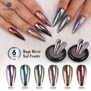 SAVILAND Shells Holographic Nail Powder Mirror Powder Long Lasting Bubble Effect Nail Glitter Powder Voronoi 
SAVILAND Shells Holographic Nail Powder Mirror Powder Long Lasting Bubble Effect Nail Glitter Powder Voronoi