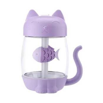 New multi-functional three-in-one cat humidifier USB desktop mini colorful nightlight hydrating purification
New multi-functional three-in-one cat humidifier USB desktop mini colorful nightlight hydrating purification