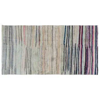 Handmade Multicolor Vintage English Striped Rug Area Rug 133x253 Cm-4'4''X8'4'' 
Handmade Multicolor Vintage English Striped Rug Area Rug 133x253 Cm-4'4''X8'4''