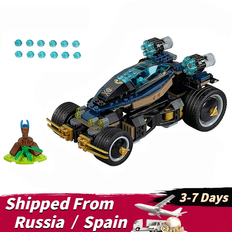 Ninja Movie Series Samurai VXL 12-Batter Assault Car DIY Vehicle Building Blocks 450Pcs Toys For Kids Compatible Ninja Bricks
Ninja Movie Series Samurai VXL 12-Batter Assault Car DIY Vehicle Building Blocks 450Pcs Toys For Kids Compatible Ninja Bricks