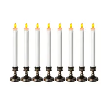 2 Pcs Creative Simulation Luminous Long Candle Light with Base,LED Candle Decoration Light Suitable for Parties and Queuing
2 Pcs Creative Simulation Luminous Long Candle Light with Base,LED Candle Decoration Light Suitable for Parties and Queuing