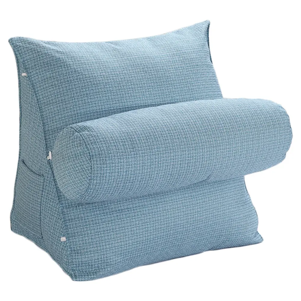 Johnear Bolster lumbar support cushion supportive wedge triangular backrest reading pillow back rest pillows headboard
Johnear Bolster lumbar support cushion supportive wedge triangular backrest reading pillow back rest pillows headboard