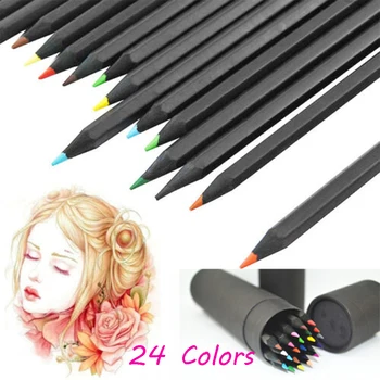 24 Colors Charcoal Oil Base Art Sketching Drawing Colouring Pencils Set Sketch Non-toxic Art Drawing Pen Art Suppies Stationary
24 Colors Charcoal Oil Base Art Sketching Drawing Colouring Pencils Set Sketch Non-toxic Art Drawing Pen Art Suppies Stationary