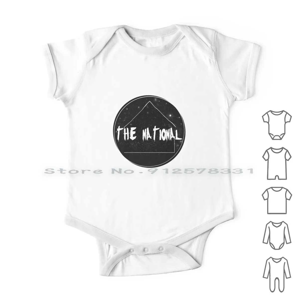 

The National ( Band ) ( Sleep Well Beast )-Galaxy Swb Newborn Baby Clothes Rompers Cotton Jumpsuits Ntl Ntnl Band Music Indie