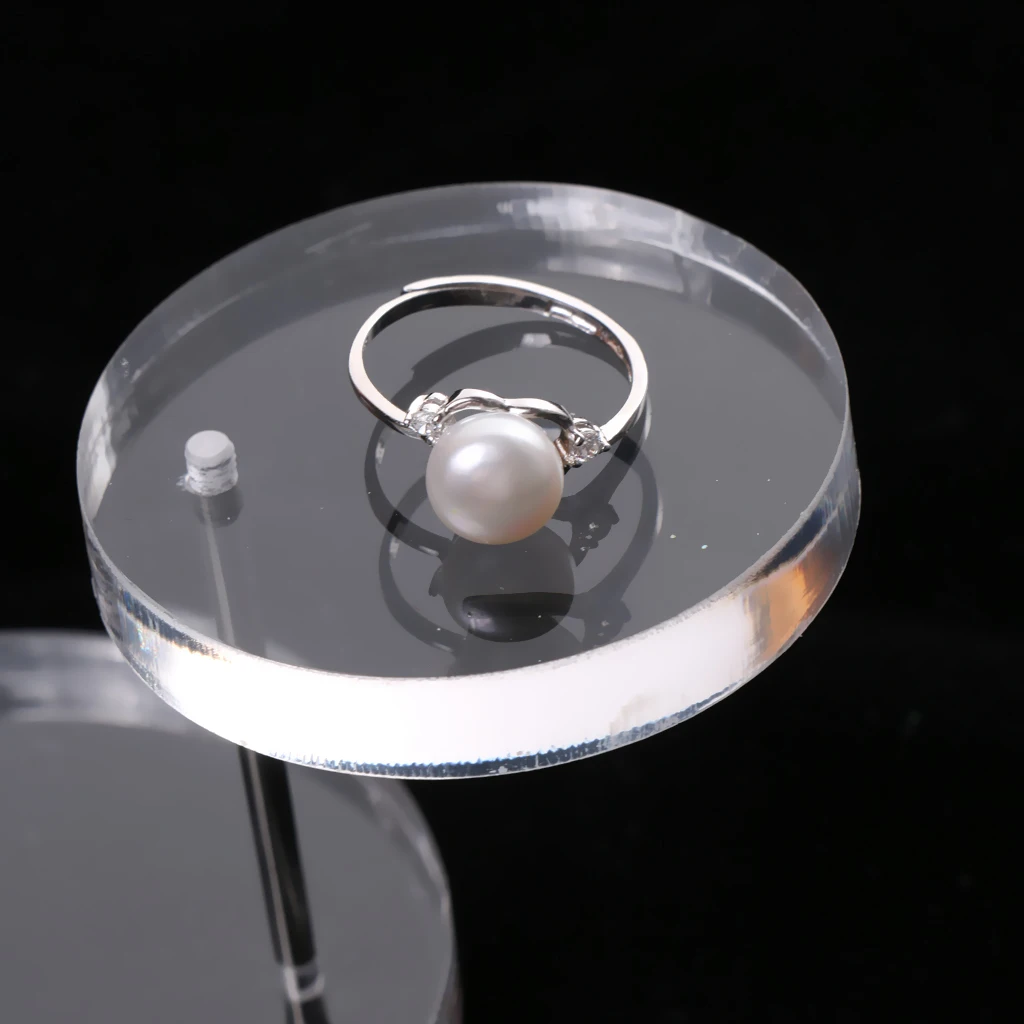 3 Tiers Jewelry Display Rack Bracelet Ring Stand Organizer Acrylic Holder Decoration for Home Counter 3 Tiers Jewelry Display Rack Bracelet Ring Stand Organizer Acrylic Holder Decoration for Home Counter
