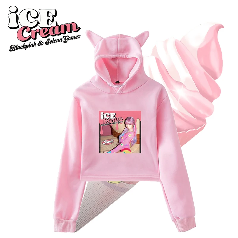Women Girls Sweatshirt Trend Body Streetwear Cute Cat Ear Hooded Korea Blackpink Lisa Ice Cream Women Hoodies Fashion Top Hoodie
Women Girls Sweatshirt Trend Body Streetwear Cute Cat Ear Hooded Korea Blackpink Lisa Ice Cream Women Hoodies Fashion Top Hoodie