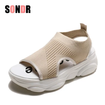 Women Sandals 2020 New Female Shoes Woman Summer Wedge Comfortable Sandals Ladies Slip-on Flat Sandals Women Sandalias
Women Sandals 2020 New Female Shoes Woman Summer Wedge Comfortable Sandals Ladies Slip-on Flat Sandals Women Sandalias
