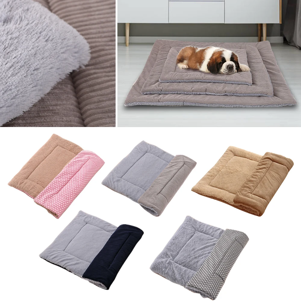 S/M/L Pet Bed Mat Winter Thick Warm Dog Cat Pad Double-side Available Puppy Kitten Cushion Sofa Mats
S/M/L Pet Bed Mat Winter Thick Warm Dog Cat Pad Double-side Available Puppy Kitten Cushion Sofa Mats