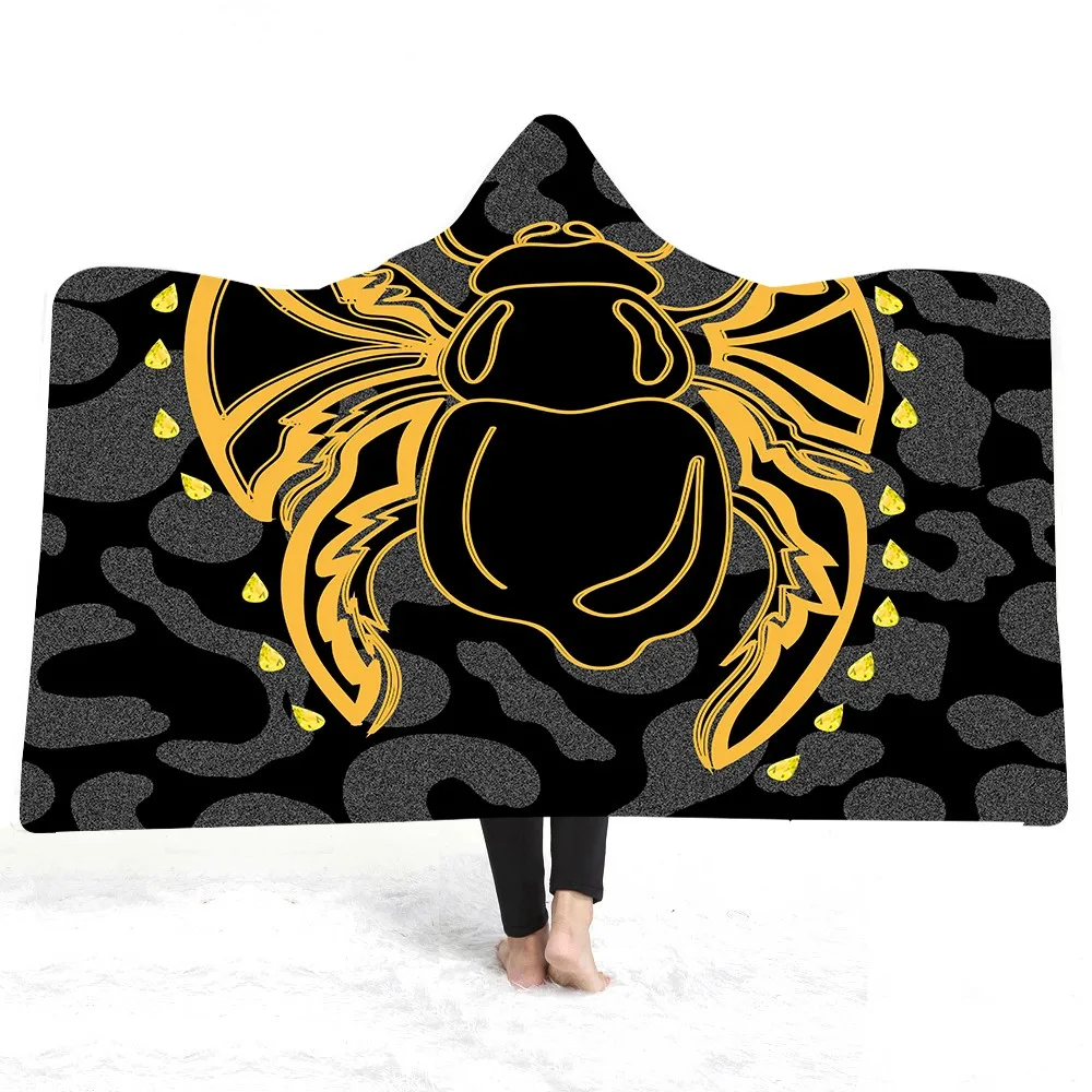 100% Microfiber Insect Sherpa Fleece Blanket Teens Winter Warm Thick Wearable Hooded Throw Custom Blanket on Sofa Bed 150x200cm
100% Microfiber Insect Sherpa Fleece Blanket Teens Winter Warm Thick Wearable Hooded Throw Custom Blanket on Sofa Bed 150x200cm