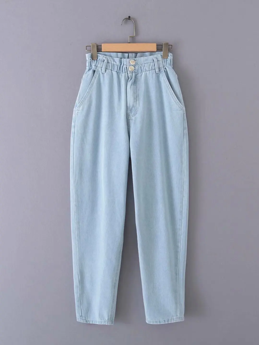 2019 Western Style Spring And Summer WOMEN'S Dress New Style Elastic Waist High-waisted Paper Bag Pants Trousers
2019 Western Style Spring And Summer WOMEN'S Dress New Style Elastic Waist High-waisted Paper Bag Pants Trousers