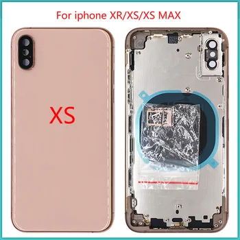 AAA+++ For iPhone XR XS XS Max Rear Housing case Battery Back Cover Door Rear Cover + Middle Frame Chassis + sim card
AAA+++ For iPhone XR XS XS Max Rear Housing case Battery Back Cover Door Rear Cover + Middle Frame Chassis + sim card
