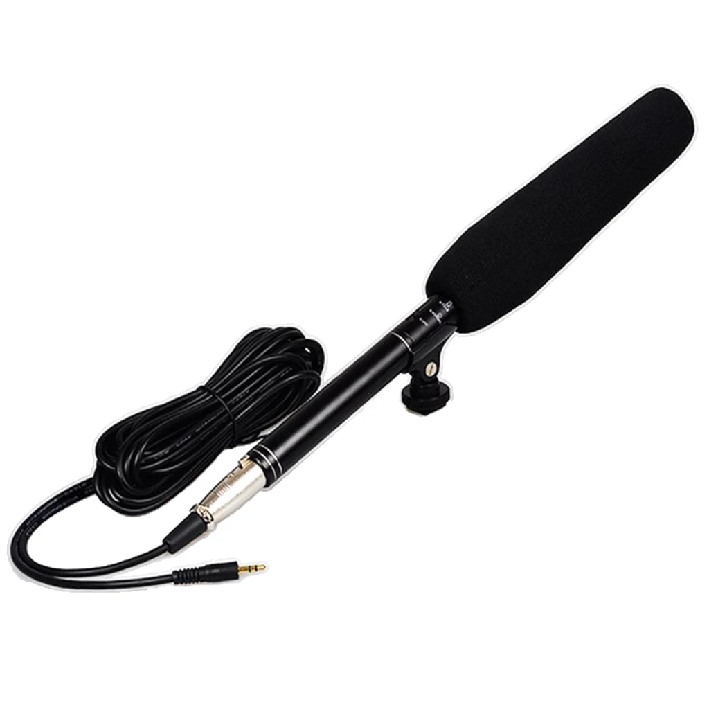 Omnidirectional Stereo Media Interview Microphone Condenser Mic For Digital Camera
Omnidirectional Stereo Media Interview Microphone Condenser Mic For Digital Camera